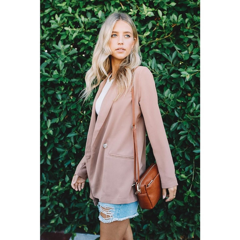 FashionPuzzle Triple Zip Small Crossbody Bag - Image 2