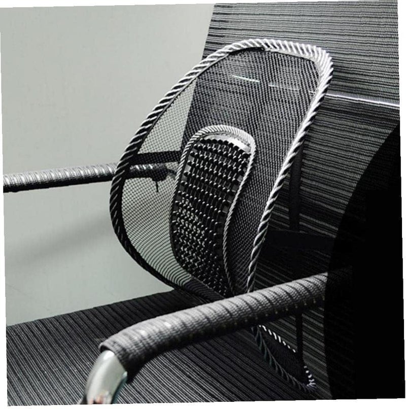 Mesh Lumbar Support for 2024 2025 Jeep Compass, Breathable Summer Car Back Cushion with Massage Beads Ergonomic Driving Seat Posture Corrector Pad - Image 2