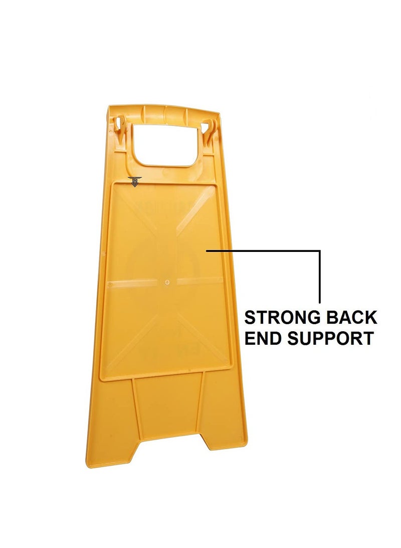 Portable Outdoor Folding Self Standing No Parking Floor Signs  - Image 4