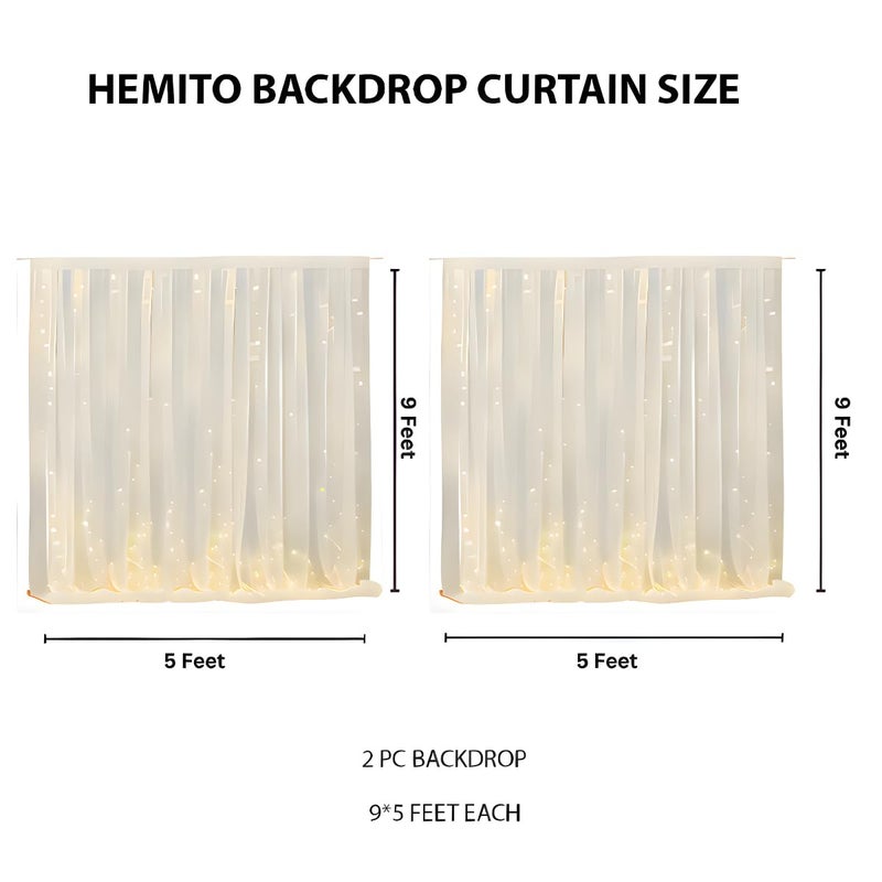 Hemito 38 Pc Romantic decoration for bedroom item- I Love You Banner Metallic Balloons Backdrop Curtain LED Light Red Foil Heart| Romantic room decoration items| love decoration items kit (ILOVEU) - Image 5