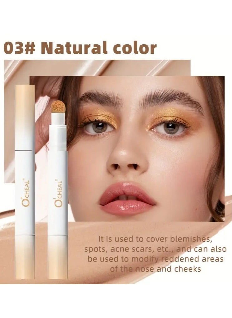 OCHEAL O'CHEAL Snail Air Cushion BB Cream - Moisturizing Concealer for All Skin Tones, Under 1 Fl Oz Cushion Compact, Natural Makeup Finish, Suitable for All Skin Types, Medium Coverage, Clean Look Effect #1  - Image 1