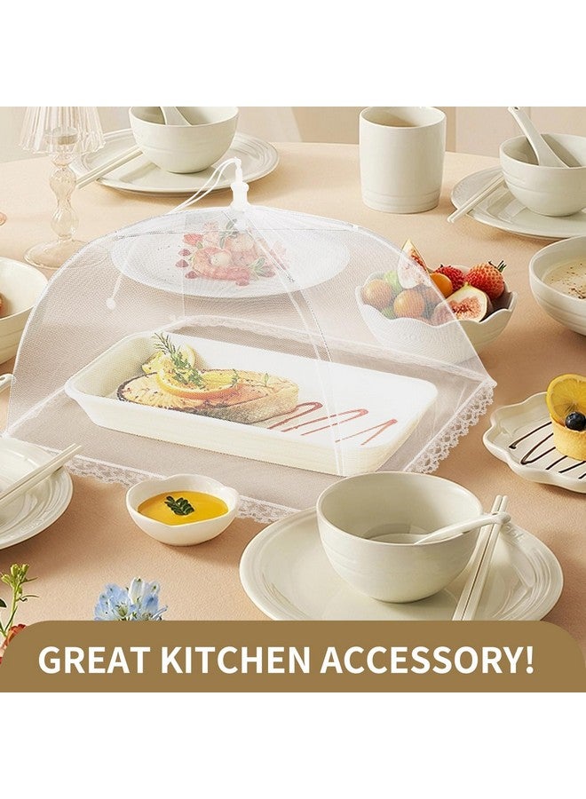 NEPAK 6 Large And Tall Food Covers, 17"X17" Food Tents Food Covers For Outdoors,Pop-Up Mesh Food Covers Nets For Outside,Screen Tents,Parties Picnics, Bbq,Reusable And Collapsible - Image 5