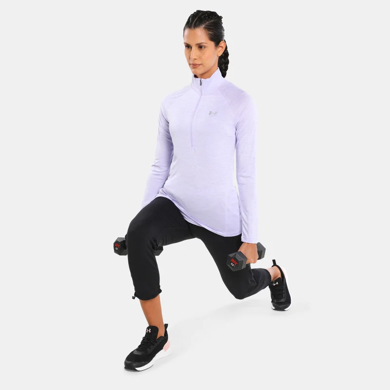 UNDER ARMOUR Women's UA Tech Twist ½ Zip Training Top