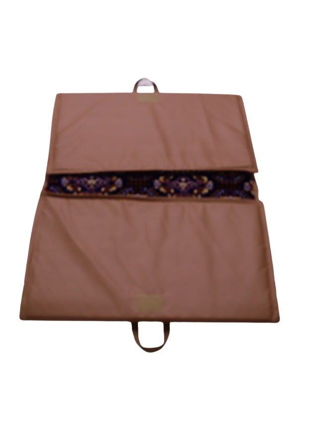 SMART HOME Camping mat - Premium padded and soft-to-the-touch mat with beautiful patterns and double stitching. Waterproof Tanzanian fabric underlay, 200x80x5 cm - Image 5