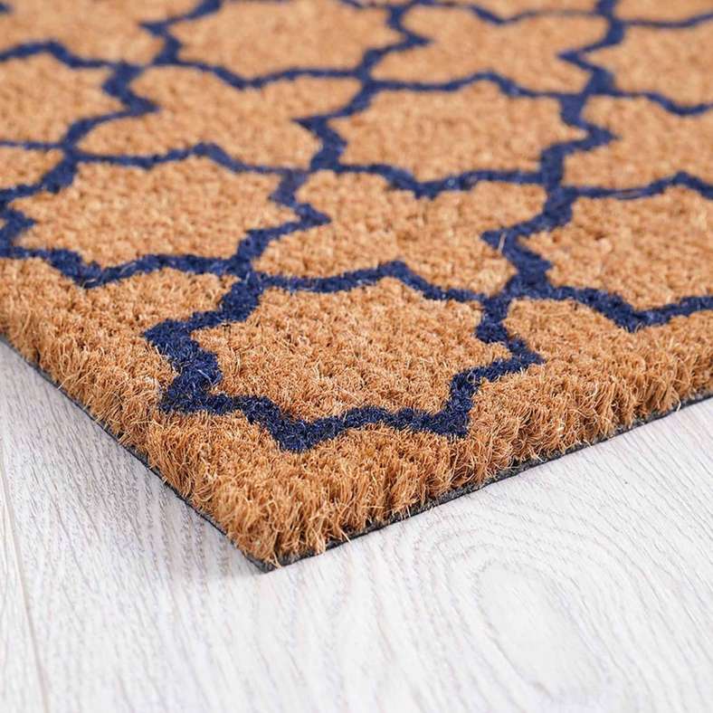 Pan Home Ellie Door Mat 45x75Cm-Natural/Black - 252TAC9900039 - Image 3