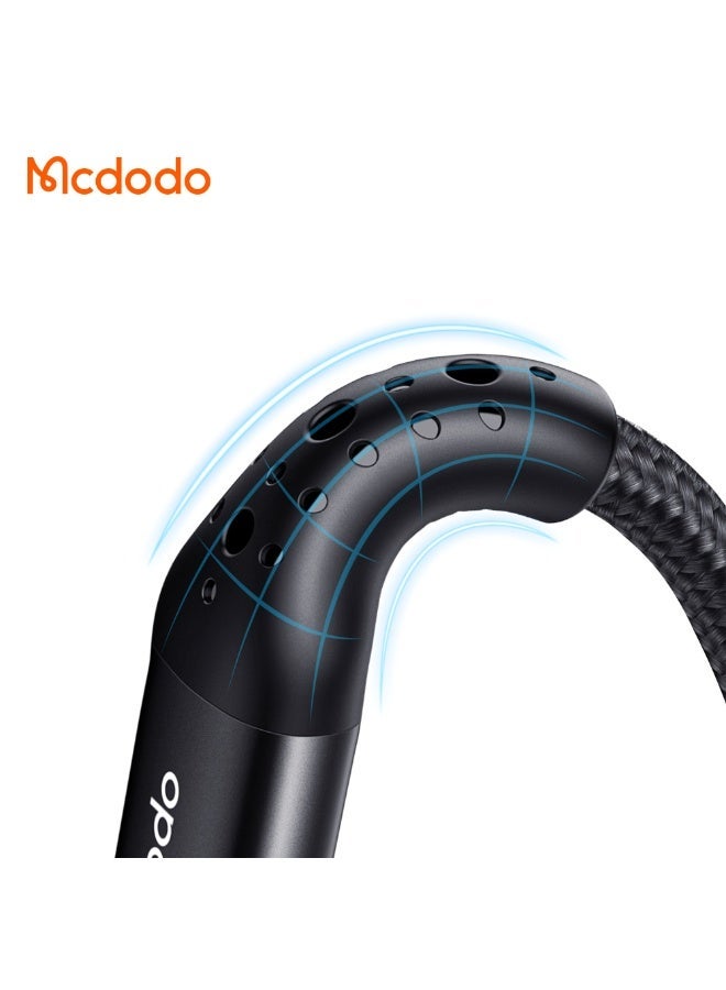 مكدودو كابل شحن تايب-سي إلى تايب-سي بقوة 100 واط وطول 1.8 متر | شحن سريع مع خاصية الإيقاف التلقائي وحماية ذكية - Image 2