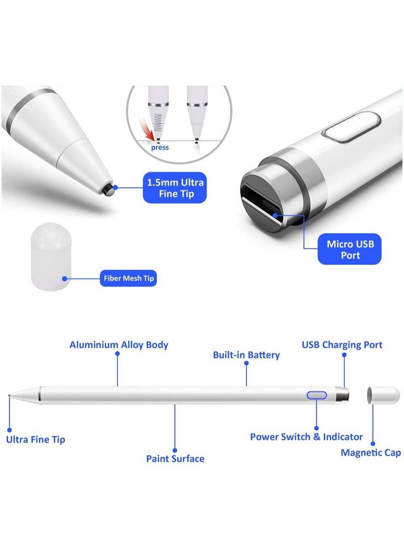 Capacitive Stylus Pen For Phone Tablet Touch Screen Pen for Android/IOS Apple iPad Tablet Samsung Stylus Pen Touch Pencil Draw  - Image 4