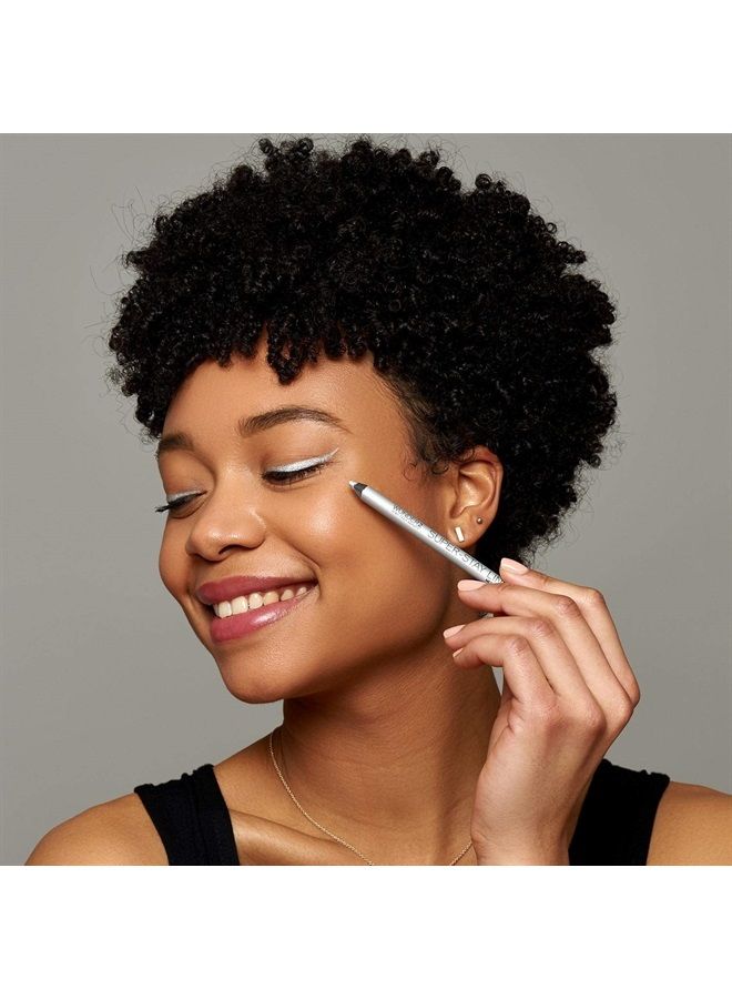 Wunder2 SUPER-STAY LINER Makeup Eyeliner Pencil Long Lasting Waterproof Eye Liner, Metallic Gold - Image 3