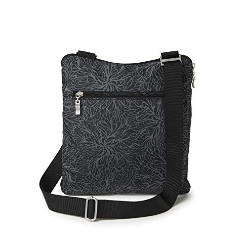 Baggallini Women's Horizon Crossbody, Midnight Blossom - Image 3