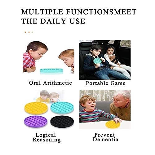 kapibarasensei Random 24 Pcs Fidget ToysPush Pop Fidget Sensory Toys SetStress Relief Gifts for Kids AdultsPop Bulk Party Favors Toddler Toys for Easter GiftsParty SuppliesClassroom Prizes - Image 5