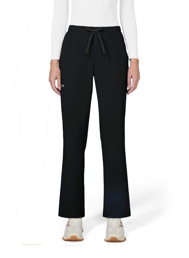 KOI Basics 731 Women's Holly Scrub Pants Black MP - Image 1