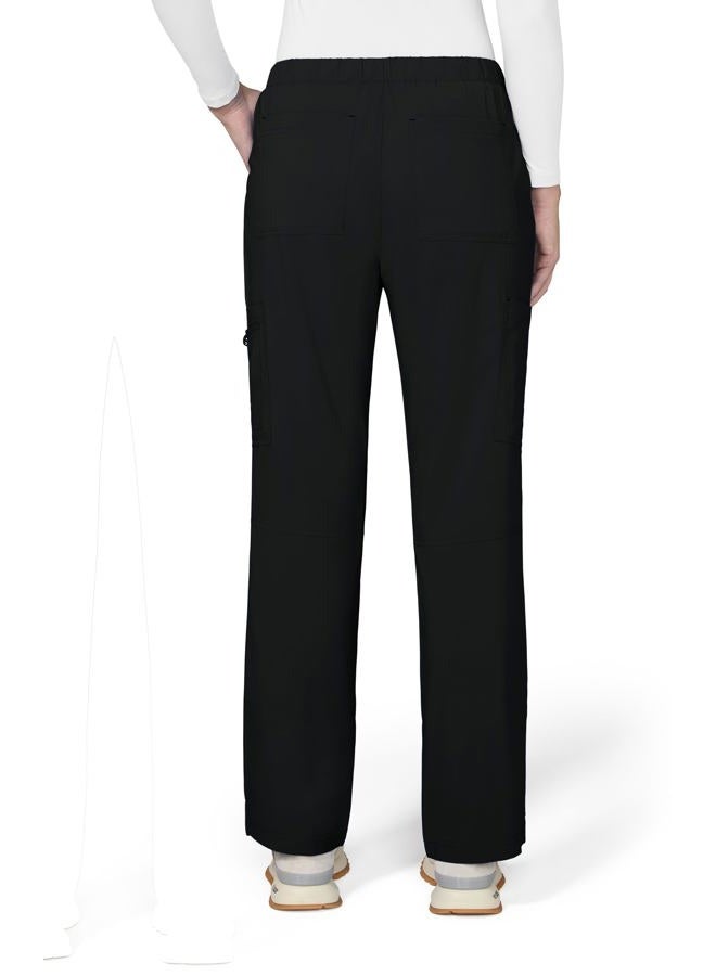 KOI Basics 731 Women's Holly Scrub Pants Black MP - Image 2