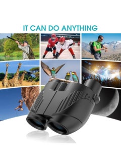 Generic Rodcirant Binoculars 20x25 for Adults and Kids, High Power Easy Focus Binoculars with Low Light Vision, Compact Binoculars for Bird Watching and Travel (Black)  - Image 2