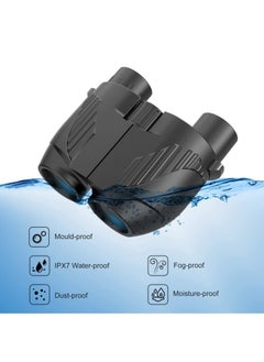 Generic Rodcirant Binoculars 20x25 for Adults and Kids, High Power Easy Focus Binoculars with Low Light Vision, Compact Binoculars for Bird Watching and Travel (Black)  - Image 4