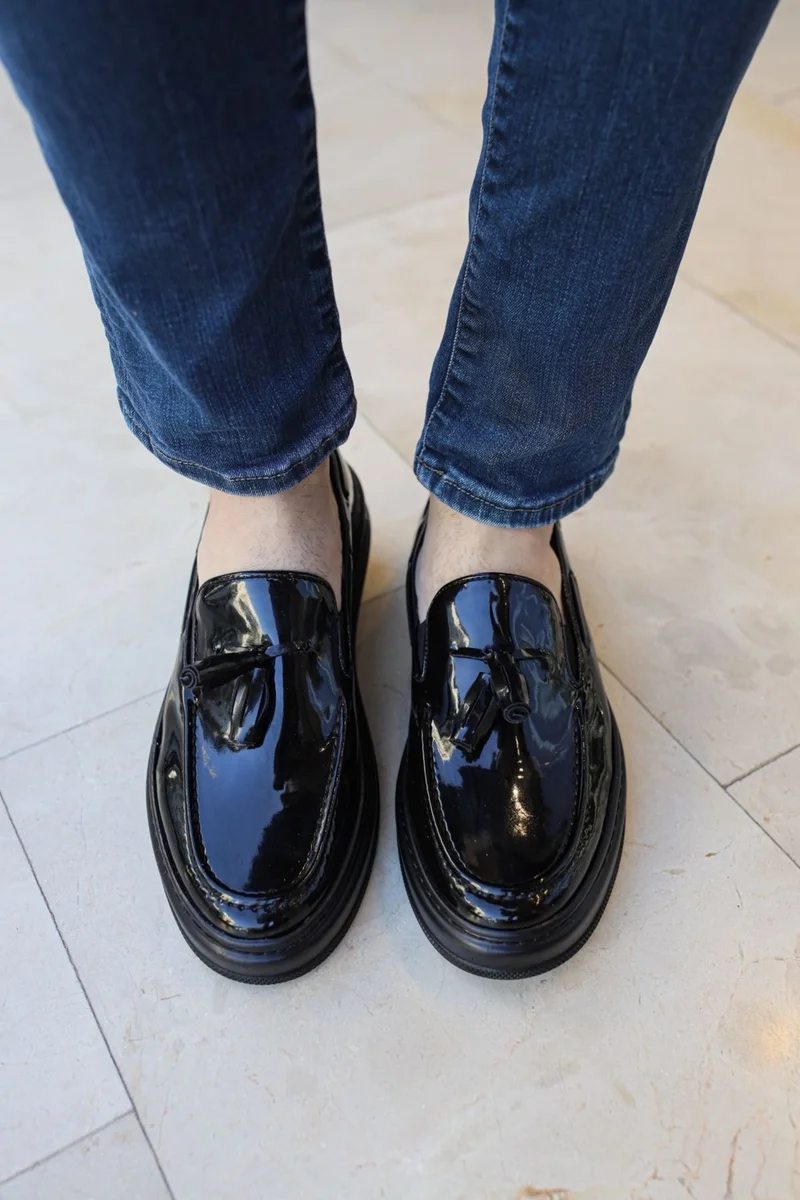 Chekich CH127 Rst Loafer-X Men's Shoes Black