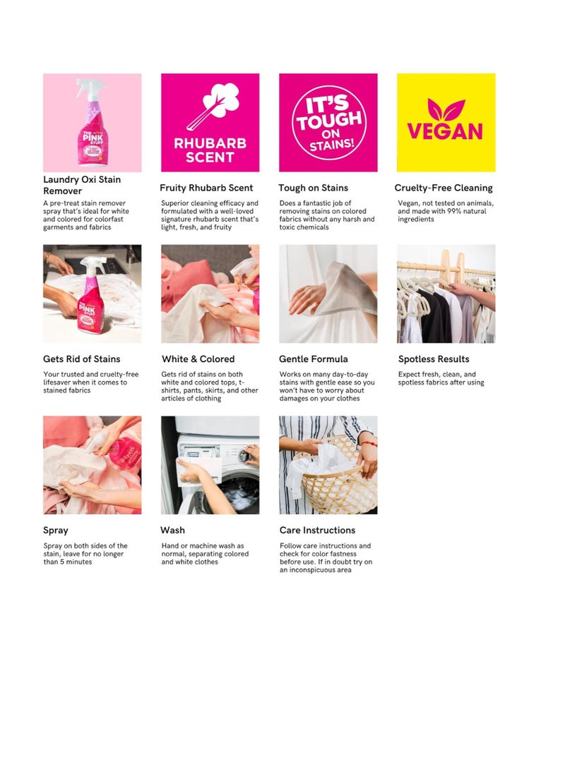 THE PINK STUFF Stardrops THE PINK STUFF STAIN REMOVER SPRAY (Packaging May Vary) - Image 2