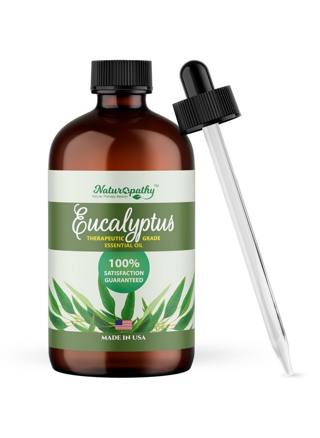 NATUROPATHY NATURE. THERAPY. BEAUTY Naturopathy Eucalyptus Essential Oil, Therapeutic Grade, Premium Quality Perfect For Aromatherapy (4 Fl Oz)  - Image 1