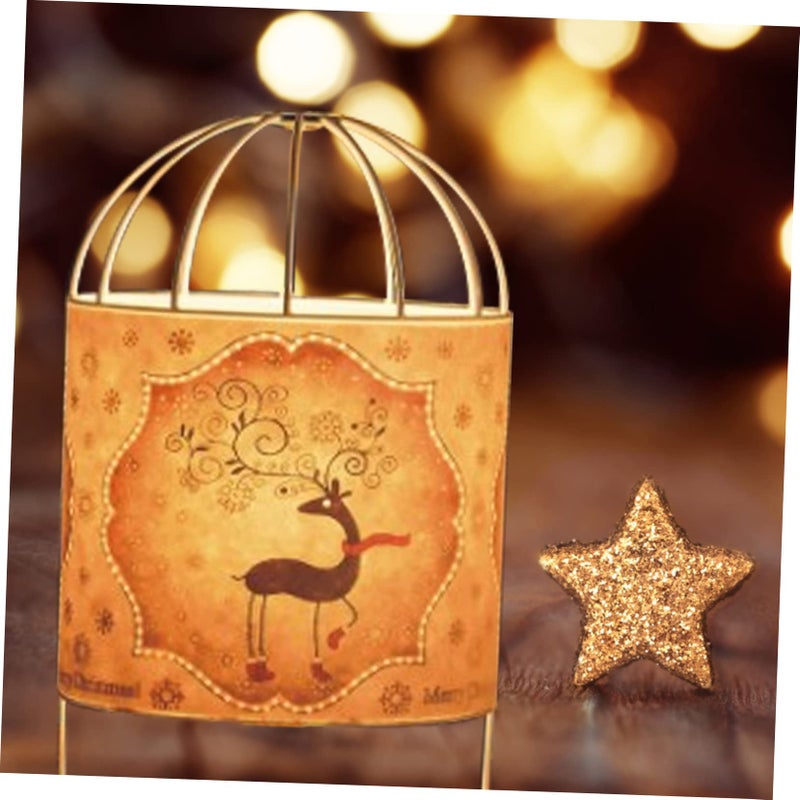 Metal Lamp Shade Bracket Frame For DIY Pendant Light Holder Home Decor Craft - Image 4