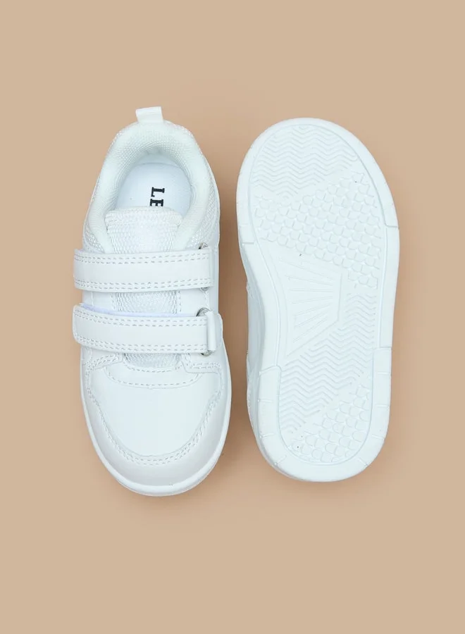 LBL by Shoexpress Boys Colourblock Sneakers With Hook And Loop Closure