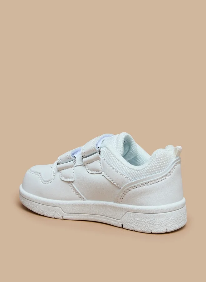 LBL by Shoexpress Boys Colourblock Sneakers With Hook And Loop Closure
