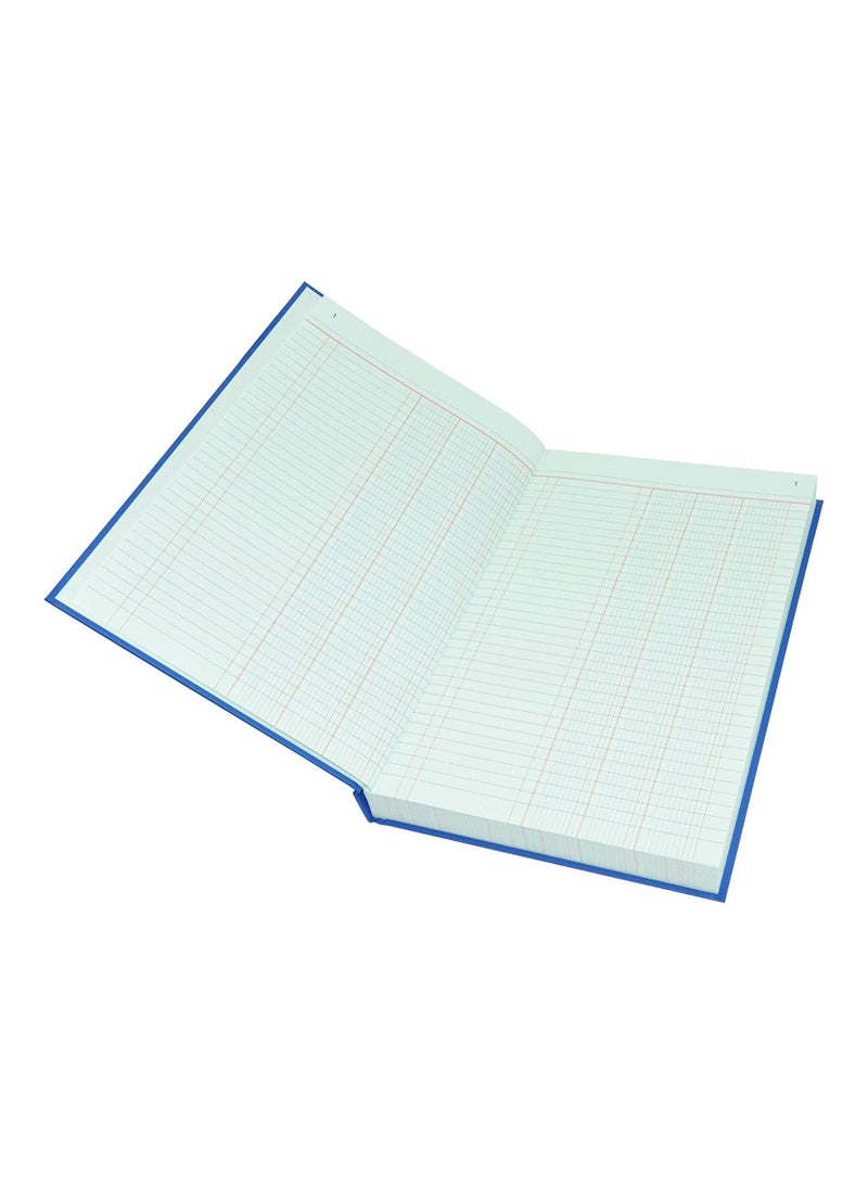 FIS FIS Cash Book, Azure Laid Ledger Paper, FS (210 x 330 mm) Size, 4 Quire - FSACCTC4Q82 - Image 2