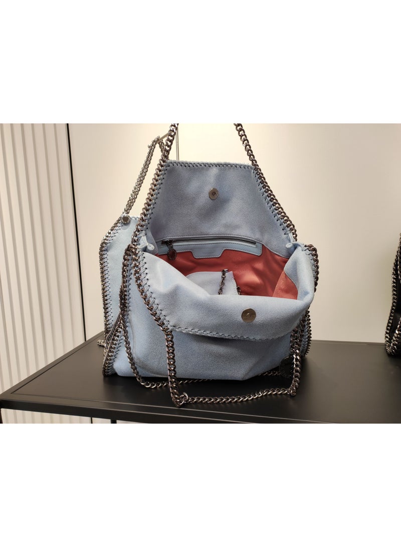 stella falabella chain Fold-Over LARGE size tote bag - Image 2