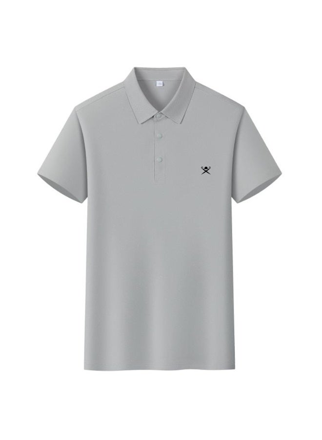 Hackett London Unisex solid color golf Polo shirt, breathable sports casual short-sleeved shirt. - Image 5