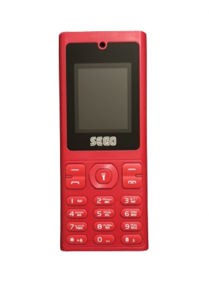 سيجو هاتف سيجو 112 ثنائي الشرائح بلون احمر - Image 1