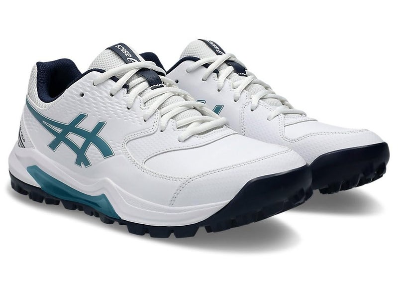 ASICS Unisex Gel-Lethal Field 2 White/Atlantis Blue Cricket Shoes - 7 UK (1113A046.101) - Image 4