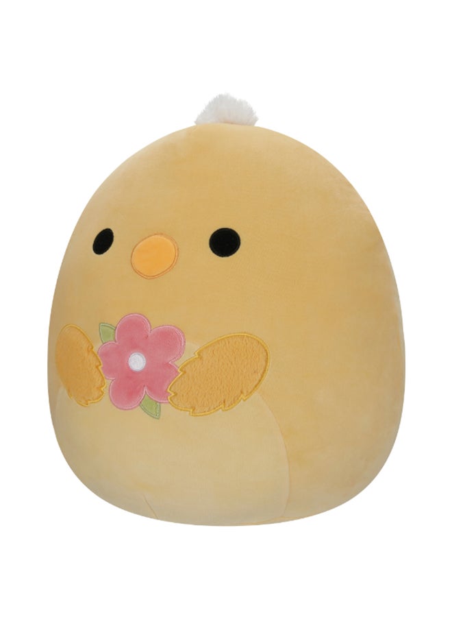 Squishmallows 3.5 inch Tristan the Yellow Chick Clip-on , Officially Licensed Kellytoy Plush Toy, Colorful Soft Toy, Gift for Kids, Girls & Boys Washable Squishy Stuff Toy Multicolor All Age - Image 2