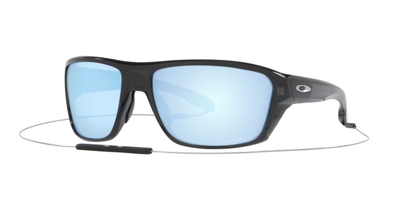 Oakley Mens OO9416 Split Shot Rectangular Sunglasses, Black Ink/Prizm Deep Water Polarized, 64 mm - Image 2
