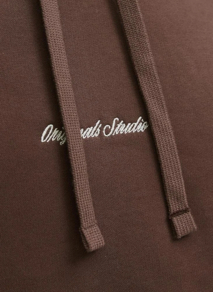 JACK & JONES Logo Pullover Hoodie