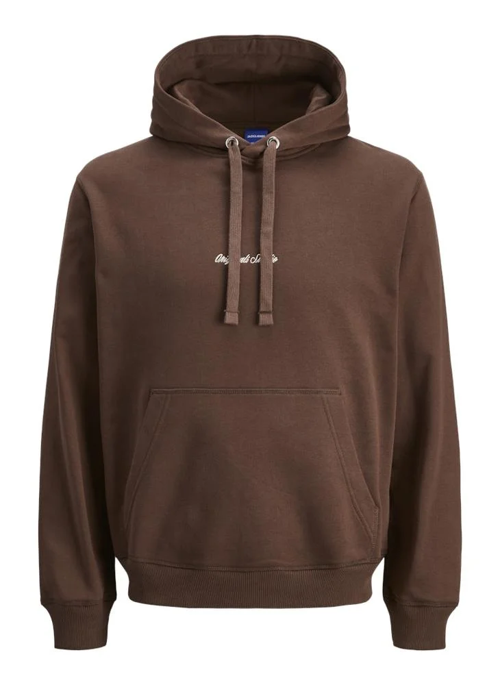 JACK & JONES Logo Pullover Hoodie