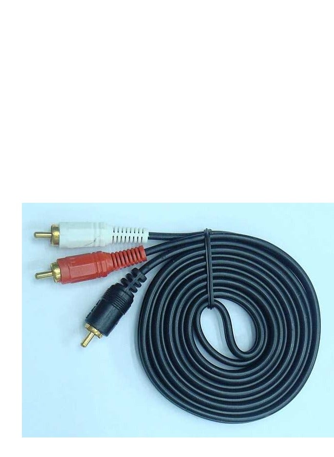 Cord Male RCA 1 BY 2 ,1.8M 