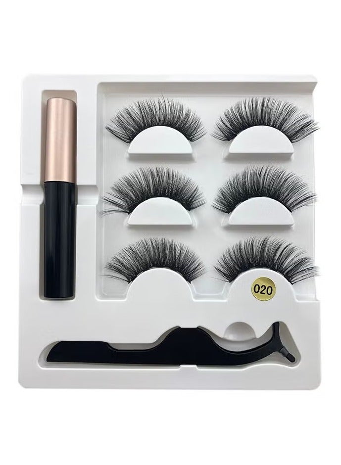 ORiTi Magnetic False Eyelashes Set Black - Image 1