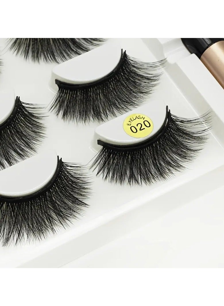 ORiTi Magnetic False Eyelashes Set Black - Image 2
