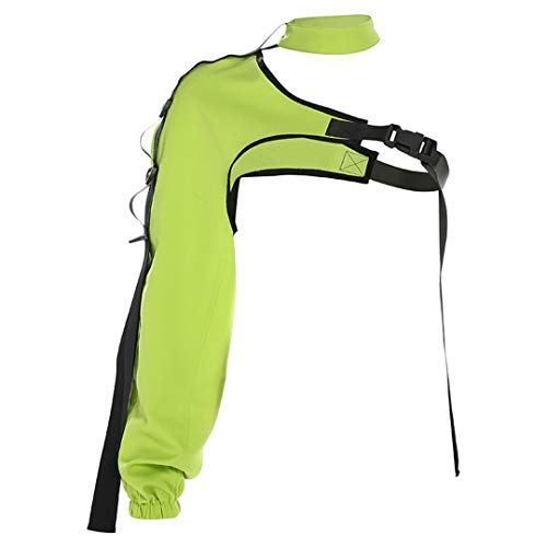 FlyCC Women Sexy One Shoulder Adjustable Buckle Crop Tops - Reflective Festival Rave Form Fitting Shrugs - Image 1