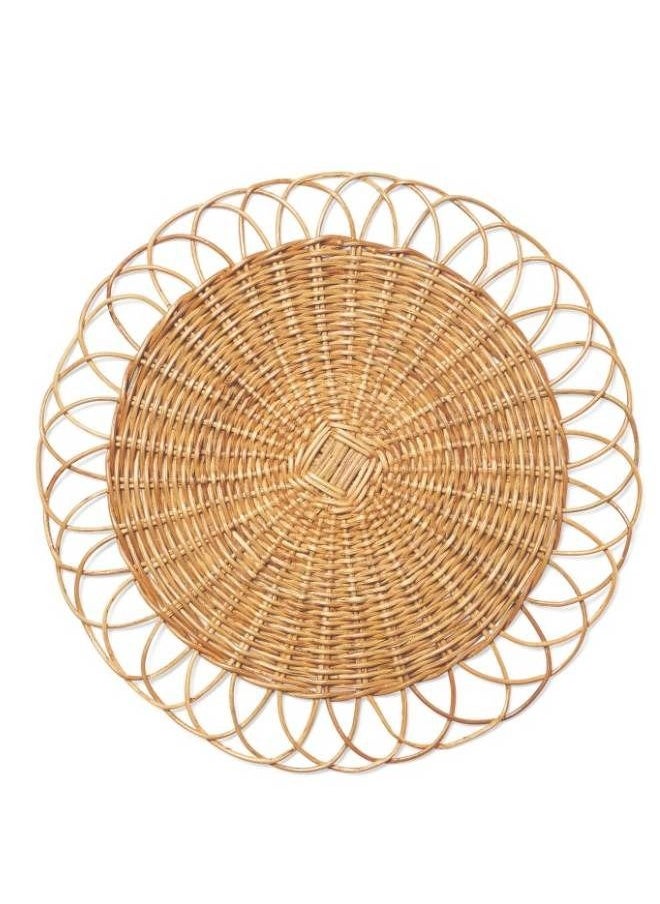 Generic Boho macrame Handmade wicker coaster for dining table  - Image 1