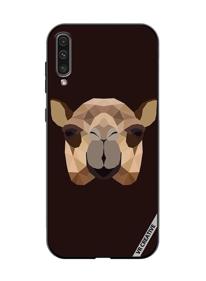 VR CREATIVE Protective Case Cover For Samsung Galaxy A70/A70s The Camel Polygon Design Multicolour - Image 1
