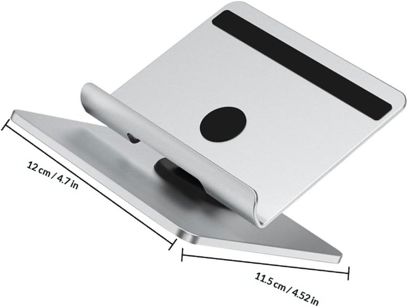 Folding Aluminum Alloy Phone Stand Desktop Mobile Phone Holder Adjustable Tablet PC Support for Office and Home Use - Image 2