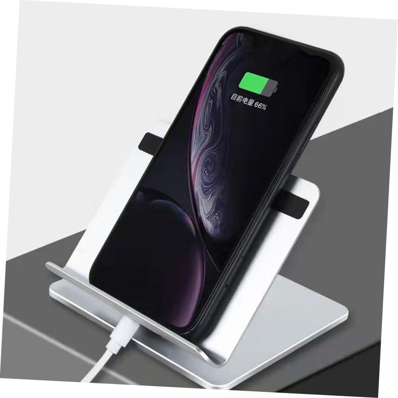 Folding Aluminum Alloy Phone Stand Desktop Mobile Phone Holder Adjustable Tablet PC Support for Office and Home Use - Image 4