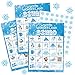 Liliful 35 Pcs Winter Bingo Games Christmas Bingo for Adult Boy Girl 24 Players Winter Wonderland Card Set Christmas Party Games for Teens School Family Holiday Party Favor - Image 2