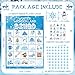 Liliful 35 Pcs Winter Bingo Games Christmas Bingo for Adult Boy Girl 24 Players Winter Wonderland Card Set Christmas Party Games for Teens School Family Holiday Party Favor - Image 4