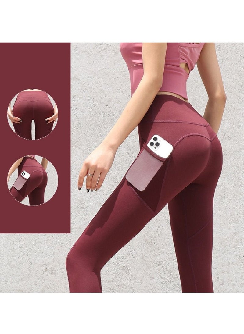 Loquat - Ladies Running Yoga Pants - Image 1