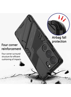 Phone Case Compatible with VIVO V29 5G/V29 Pro/S17/S17 Pro with Kickstand & Shockproof Military Grade Drop Proof Protection Sturdy Bumper Protective Back Cover - pzsku/Z30805E952549CCB0529BZ/45/_/1706345417/6a2f145a-ec46-4398-9dc5-5ca1305f31da