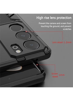 Phone Case Compatible with VIVO V29 5G/V29 Pro/S17/S17 Pro with Kickstand & Shockproof Military Grade Drop Proof Protection Sturdy Bumper Protective Back Cover - pzsku/Z30805E952549CCB0529BZ/45/_/1706345418/05cee7f8-0f48-430c-9db0-fcbd75176b39