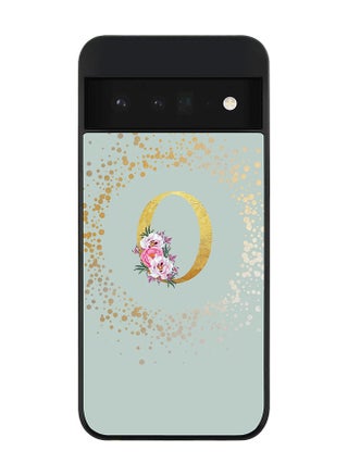 Rugged Black edge case for Google Pixel 6 Pro 5G Slim fit Soft Case Flexible Rubber Edges Anti Drop TPU Gel Thin Cover - Custom Monogram Initial Letter Floral Pattern Alphabet - O (Light Grey ) - pzsku/Z30805F6D1DF9192C6747Z/45/_/1665829735/3f851795-3c65-45e4-a597-120b9cdfdeb0