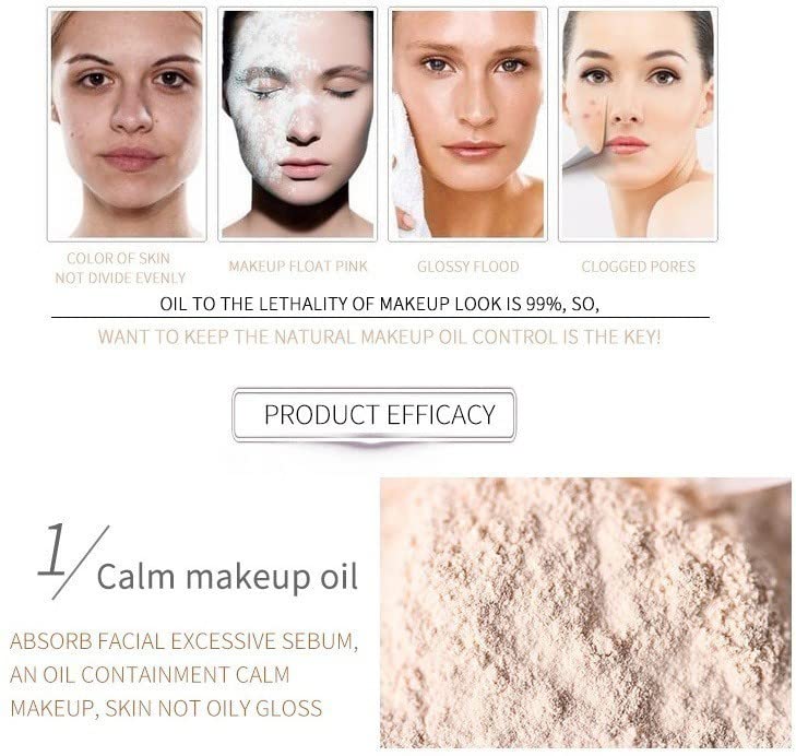 Professional loose face powder 60g - Image 5