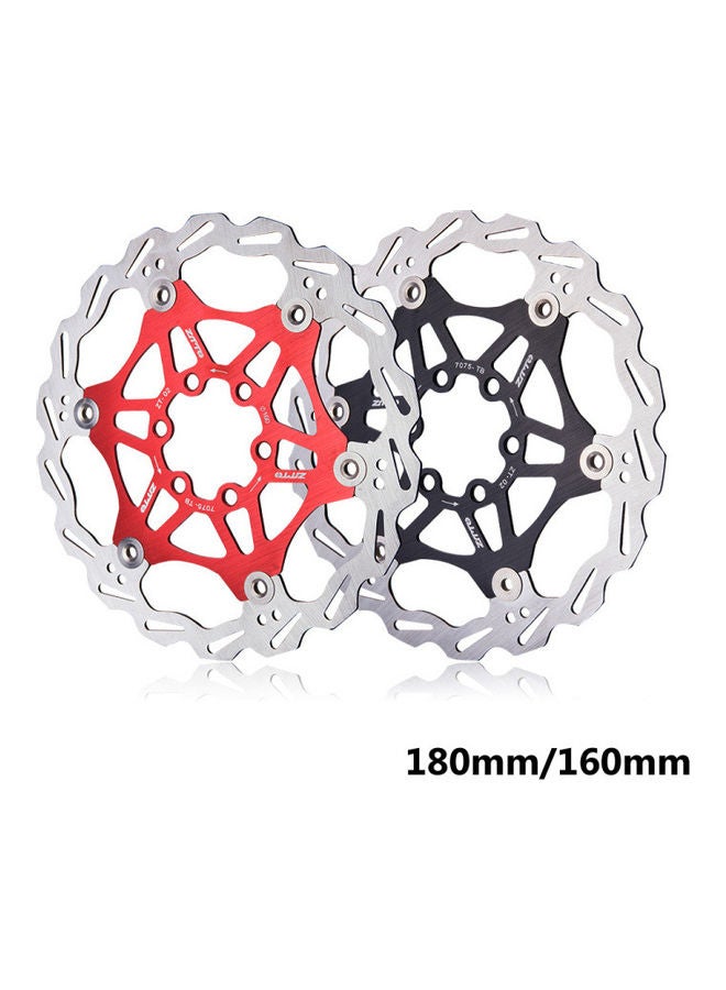 Generic 180mm/160mm Bicycle Disc Brake Rotor Stainless Steel MTB Road Bike Rotor 0.11kg  - Image 5