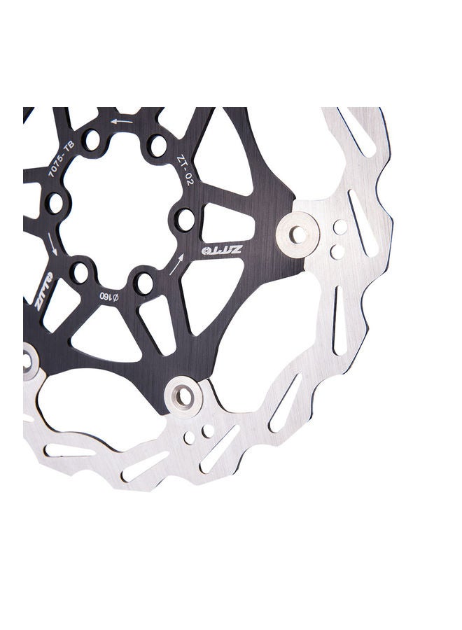 Generic 180mm/160mm Bicycle Disc Brake Rotor Stainless Steel MTB Road Bike Rotor 0.11kg  - Image 2